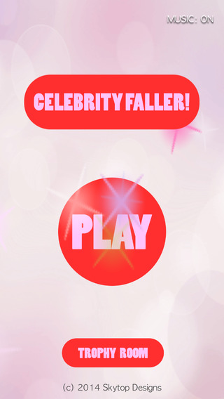 Celebrity Faller Game - Justin Bieber and Selena Gomez Edition