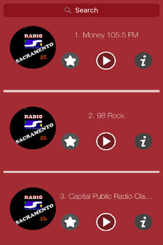 Sacramento Radios - Top Stations Music Player AM screenshot 3