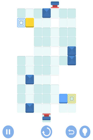 Impossible Squares - A Push Blox Simple Color Puzzle screenshot 3