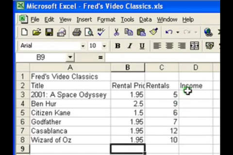 Video for Microsoft Exel Tutorial - Learn Exel for 7 days screenshot 4
