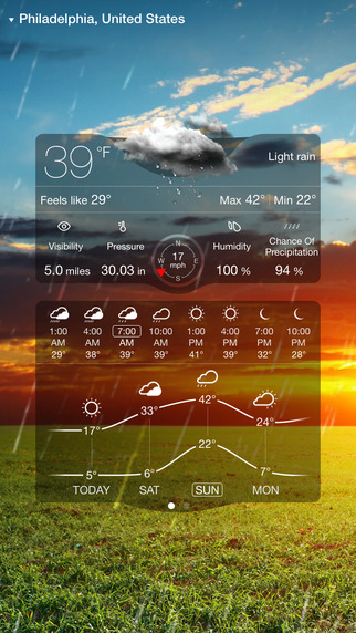 【免費天氣App】Weather Live Free - Local Forecast & Alerts-APP點子