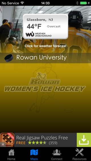 Rowan University's Women Ice Hockey
