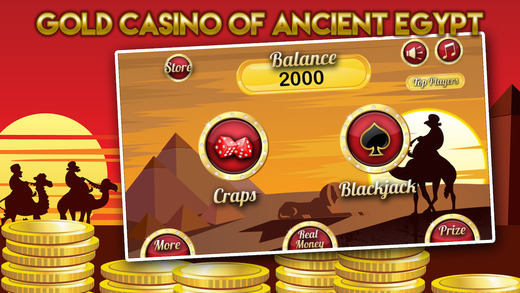 Pharaohs Casino Dynasty of Blackjack Blitz and Craps Crack