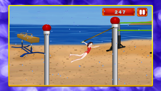 【免費遊戲App】Ashley Swinging Gymnastics World: American Girly Girl Gymnastic Swing Game Free-APP點子