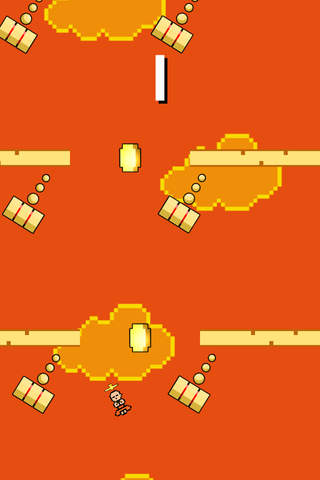 Tiny Monk Copter - Play Free 8-bit Retro Pixel Helicopter Games screenshot 3