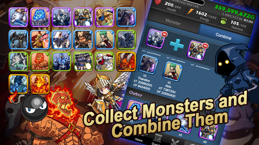 【免費遊戲App】Monster Warlord-APP點子