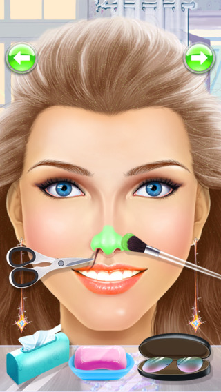 Nose Doctor Salon - girls games
