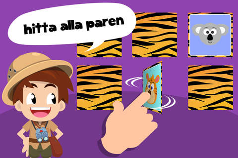 Toddler Tommy Safari Animals - Wildlife and Safari Animal puzzles screenshot 3