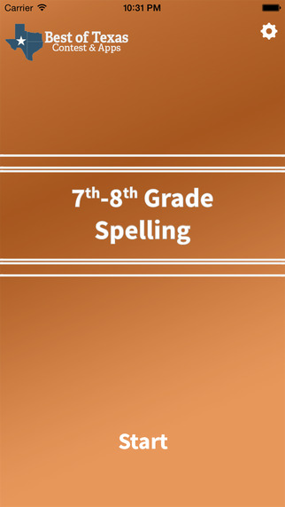 Best of Texas 7th-8th Grade Spelling