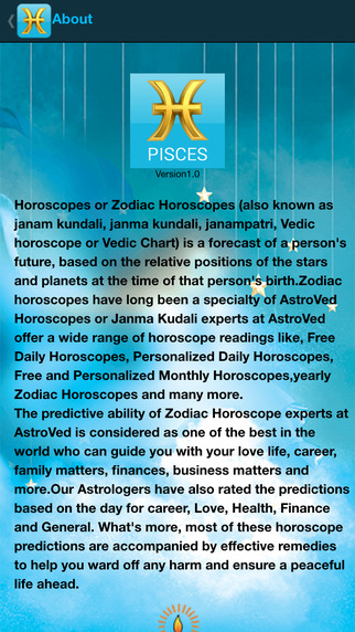 【免費生活App】Pisces Horoscope-APP點子