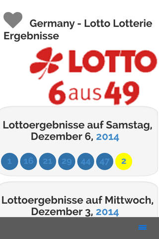 Lottery Results News screenshot 2