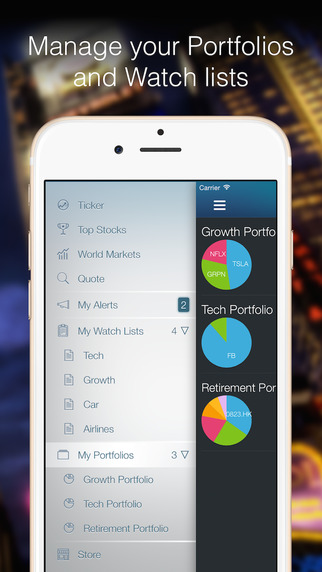 【免費財經App】Ticker : Stocks Portfolio Manager for Investors on the move-APP點子