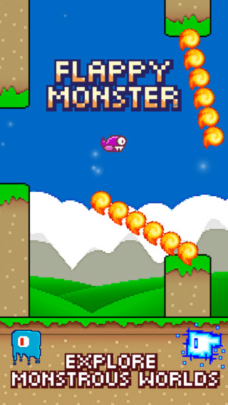 The Awesome Flappy Monster Cool Addicting Games for Free