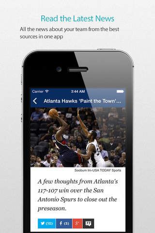 Atlanta Basketball Alarm Pro screenshot 3