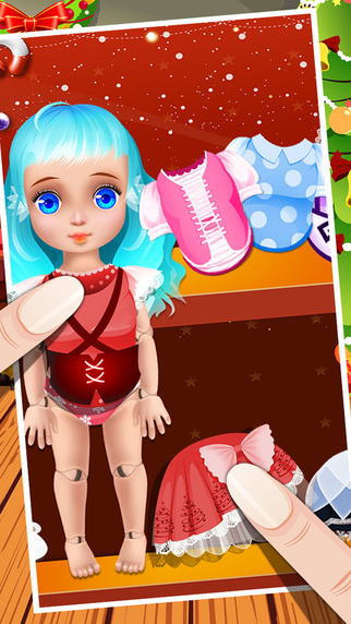 【免費遊戲App】My Christmas Doll - Dress & Play!-APP點子