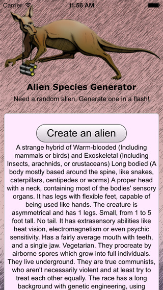 Alien Species Generator