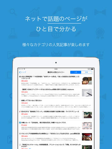 【免費新聞App】はてなブックマーク-APP點子