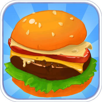 DIY Burger - Happy  Restaurant LOGO-APP點子