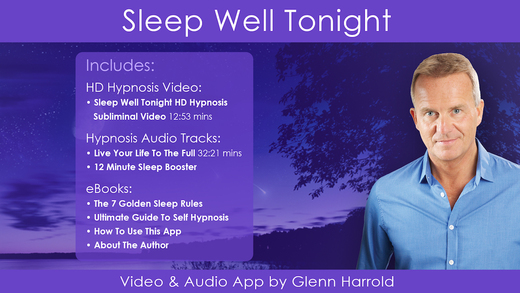 Sleep Well Tonight Subliminal Hypnosis Video by Glenn Harrold