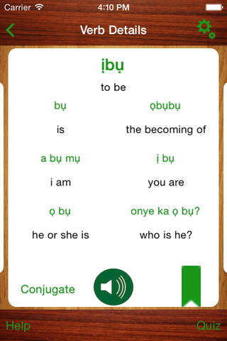 iSabi™ Igbo III - Verbs screenshot 3
