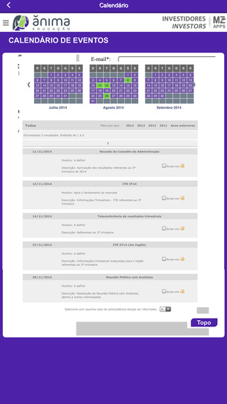 【免費商業App】Anima Educação – Investor Relations-APP點子