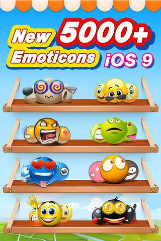 New Emoji for iOS 9 - Animated Free Emoji & New Emoticons Stickers screenshot 2