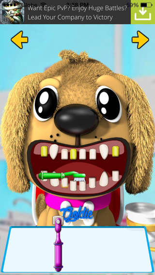 Ace Puppy Dentist - Cute Baby Pet Spa Salon Makeover Game for Kids