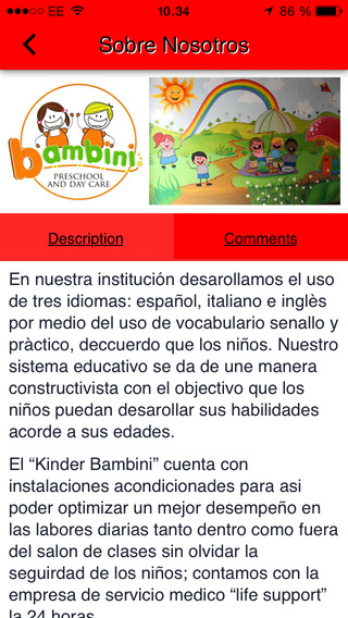 【免費商業App】Kinder Bambini-APP點子