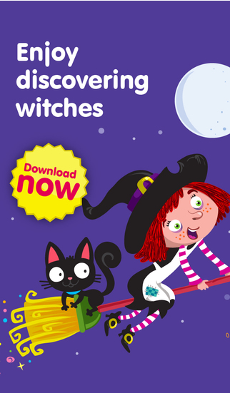 Halloween Witches - educational games for little kids and toddlers to discover the world of witches