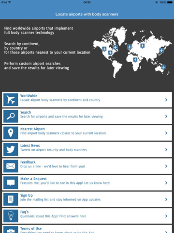 【免費旅遊App】Airport Body Scanner Locator-APP點子