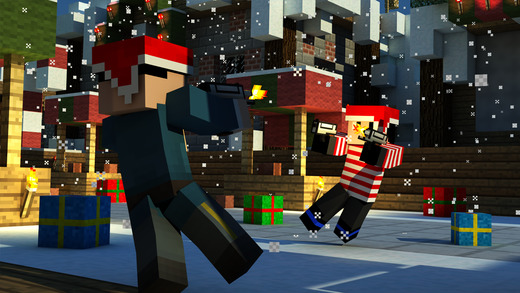 【免費遊戲App】Elf Hunter Challenge 3D - Survival & Multiplayer Christmas Holiday Edition with skin exporter for Minecraft-APP點子