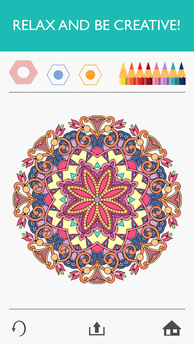 Colorfy: Coloring Book for Adults  Screenshot