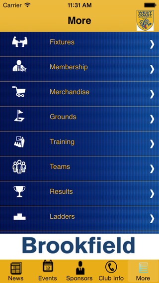 【免費運動App】West Coast Amateur Football Club-APP點子