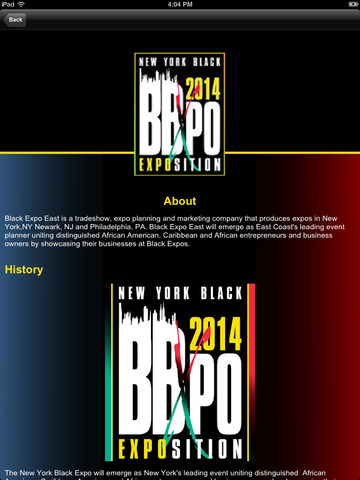 New York Black Expo HD screenshot 3
