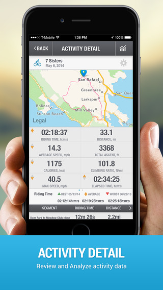 【免費健康App】VeloPal - GPS Cycling Computer, Cycling Log, Calorie Counter, Workout Tracking-APP點子