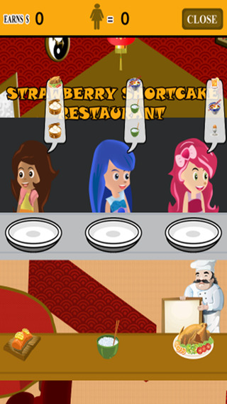 Kids Restaurant Game Strawberry Shortcake Edition