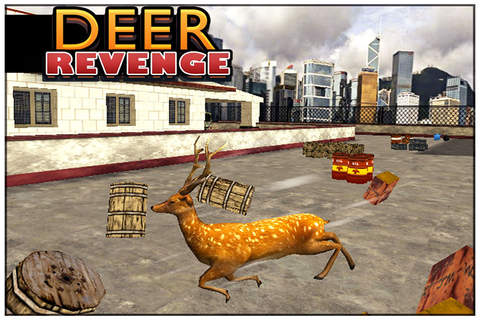 Deer Revenge ( Fun Animal Attack Simulator Game ) screenshot 2