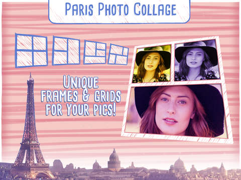 免費下載攝影APP|Paris Photo Collage Maker with Cute Frames app開箱文|APP開箱王