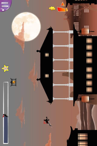 Shadow Ninja Run - Shuriken Stickman's House Roof Escape Adventure screenshot 3