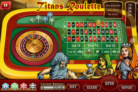 Titan's Roulette - Play Real Casino Style - Multiplayer Machines Free screenshot 2