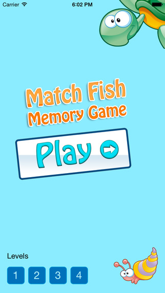 MatchFish Memory Game