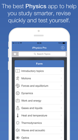 iPhysics™ - Learn revise test your physics skills