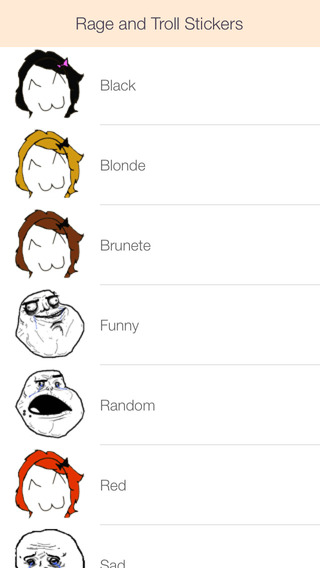 i'Funny Rage Stickers Troll Faces Pro - for WhatsApp All messengers