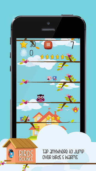 免費下載遊戲APP|Birds Bounce app開箱文|APP開箱王