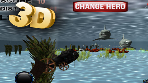 免費下載遊戲APP|Blue Shark Submarine Simulator 3D - Armored U-boat Great Aquaman Hunters app開箱文|APP開箱王