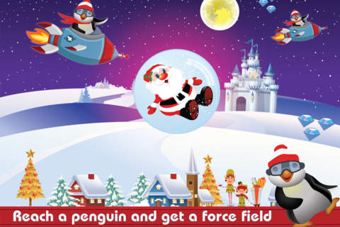 Santa's Frozen Journey: Collect Crystals And Presents With Elves, Penguins and Raindeers Bouncing Over Everest screenshot 4