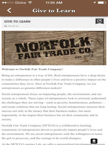 【免費商業App】Norfolk Fair Trade Co.-APP點子