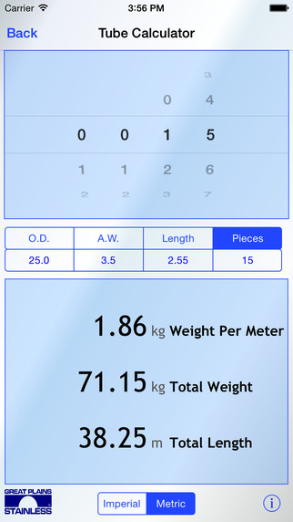 【免費生產應用App】Tube/Pipe/Bar Weight Calculator-APP點子