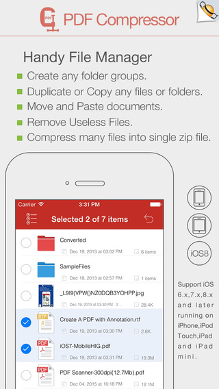 【免費商業App】PDF Compressor by Feiphone - Reduce PDF File Size-APP點子