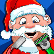 Christmas Shave Salon & Hair Spa Doctor - crazy little santa makeover kids games for girls & boys mobile app icon